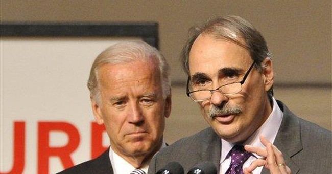 David Axelrod, a former Top Obama Advisor, says he’s “Not in Command”