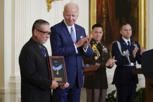 The Medal of Honor is awarded to four Army Veterans for their heroism in Vietnam War